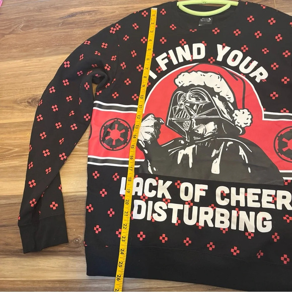 Darth Vader Ugly Christmas Sweater Star Wars Sweater Large - Picture 9 of 9